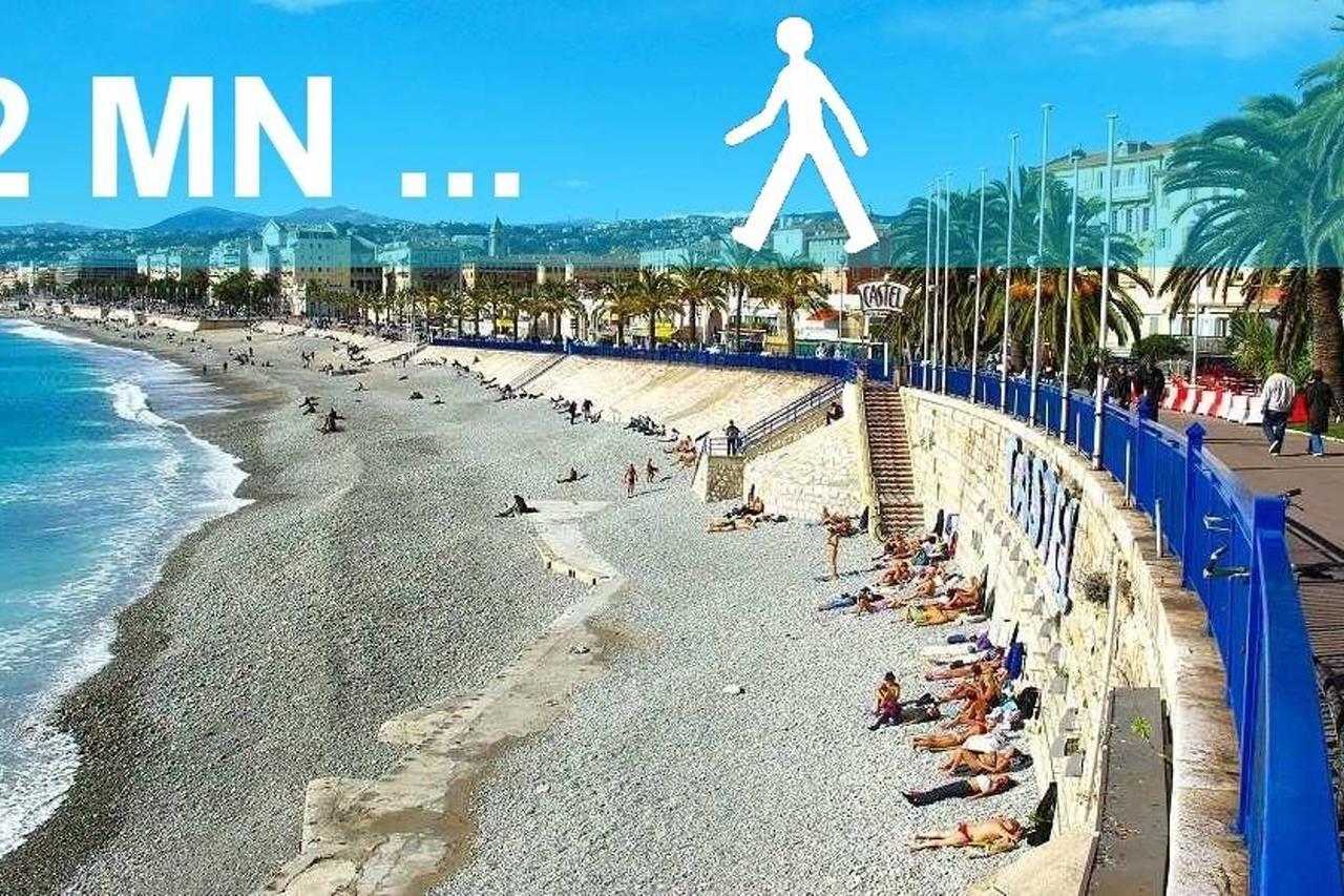 Le Rossetti 2 - F2 Lumineux, Ascenseur, Climatisation, Coeur Vieux-Nice Exterior photo